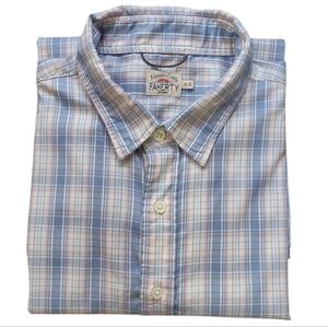 Faherty Men's Movement Performance Plaid Shirt